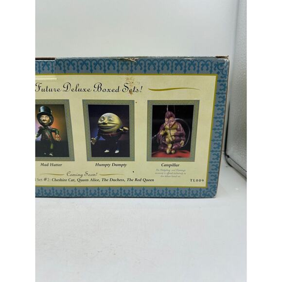 The Other Side Of The Looking Glass Toy Vault Box Alice Lewis Carroll READ - Picture 10 of 14